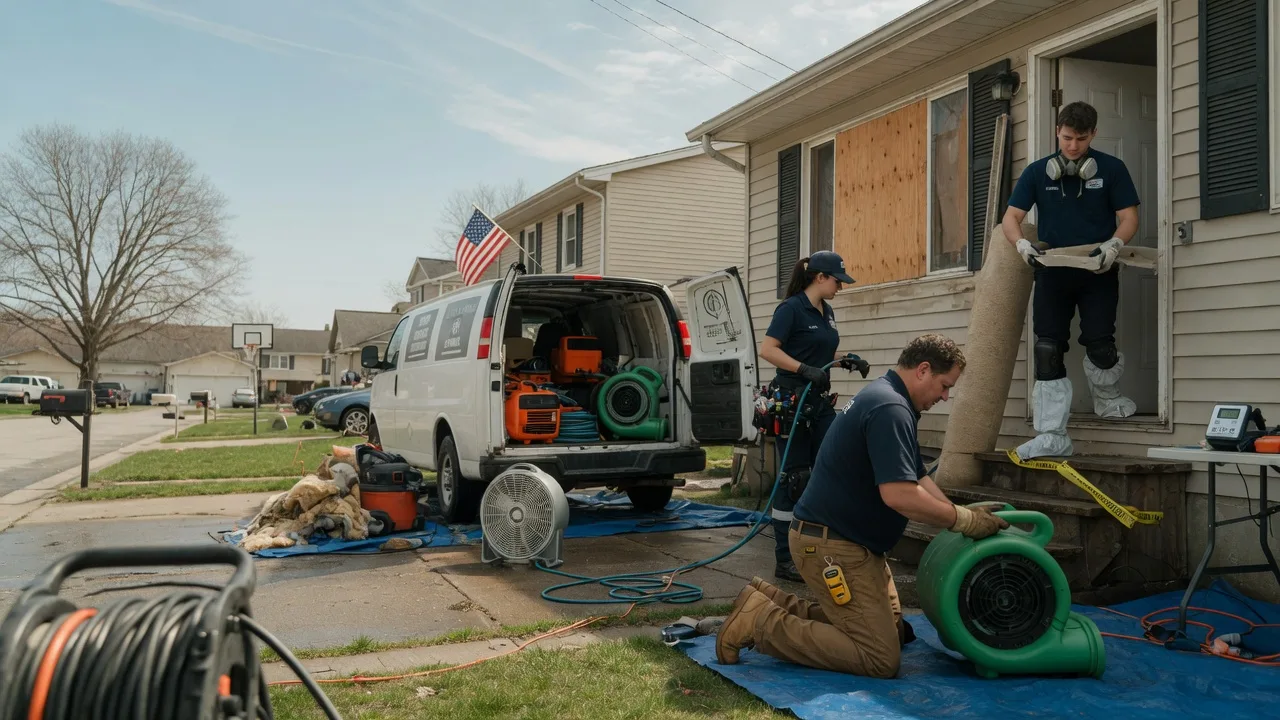 Water Damage Restoration in Howe, TX near me